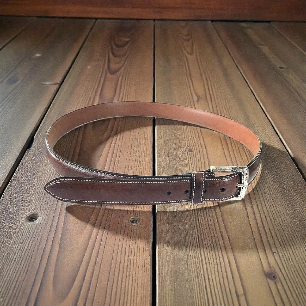 Brooks Brothers‎ Brown Leather Belt size 38